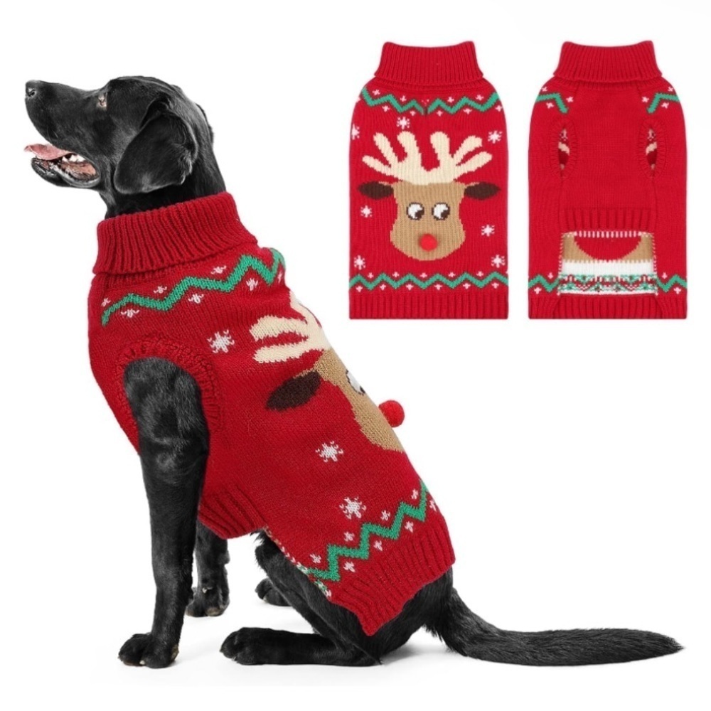 NWOT Dog Christmas Sweater